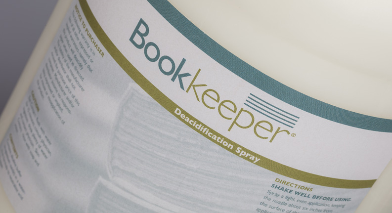 Bookkeeper紙張脫酸液